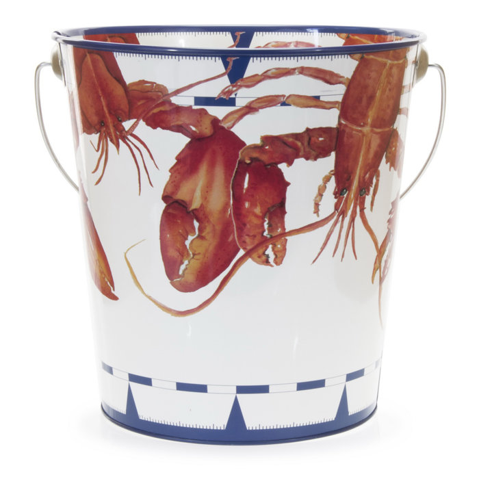 Breakwater Bay Lobster Metal Bucket Wayfair